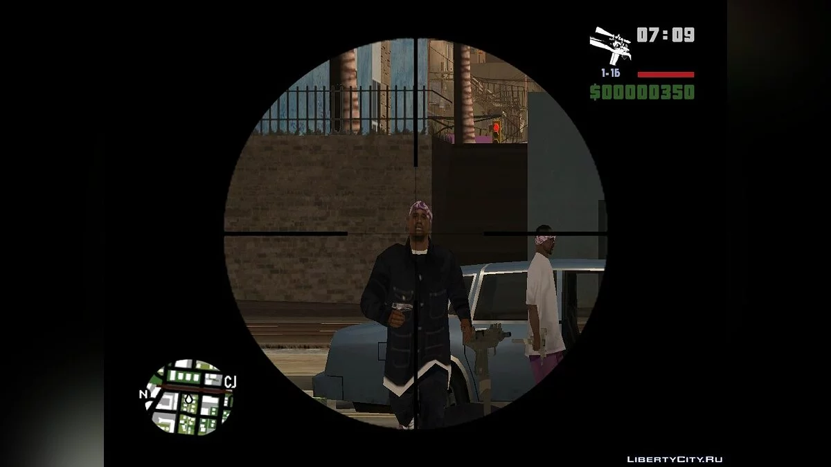 М-14 с оптическим прицелом / GTA San Andreas