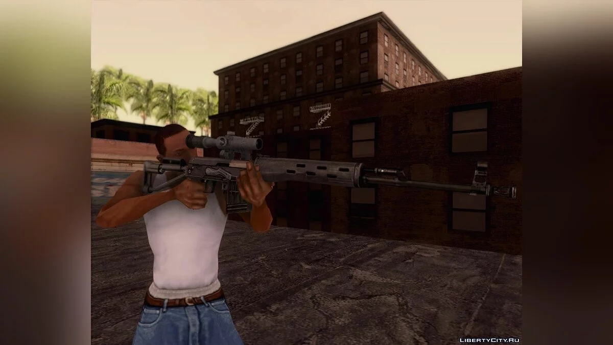 7.62 СВД-С / GTA San Andreas