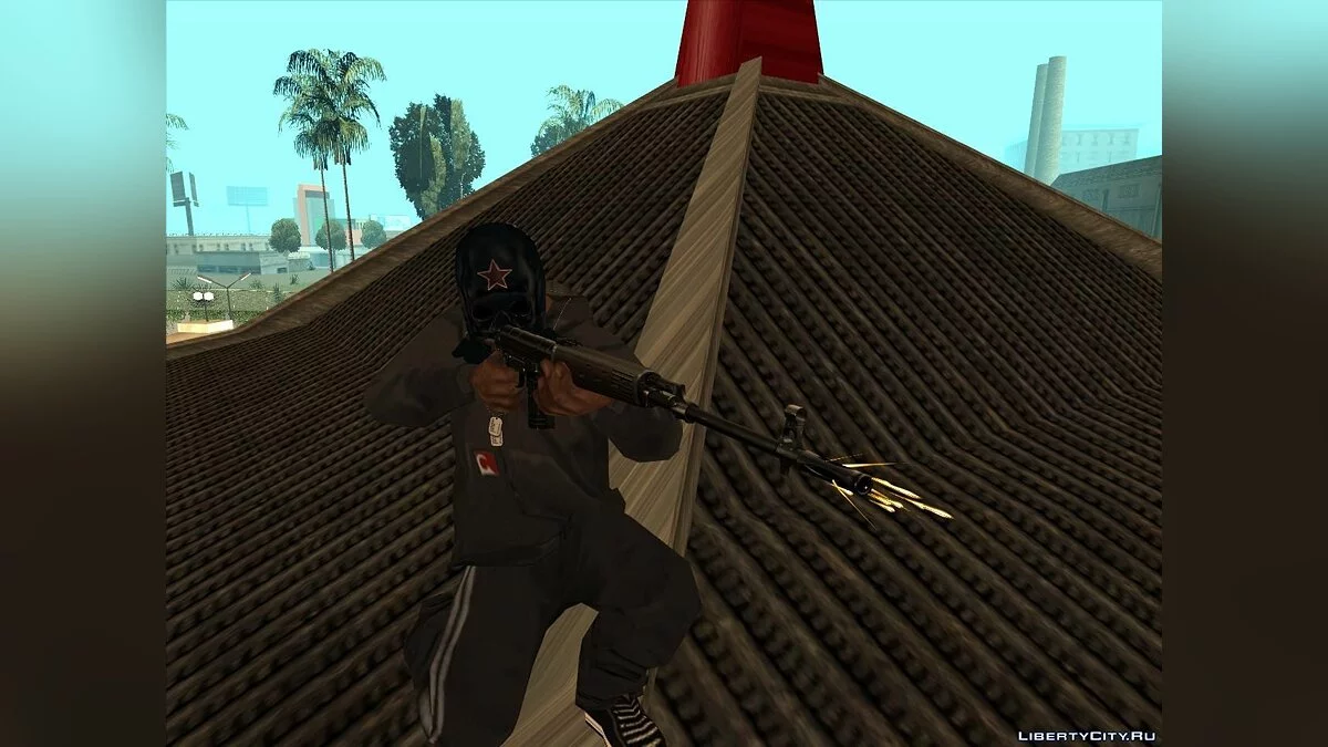 Драгунов без прицела / GTA San Andreas