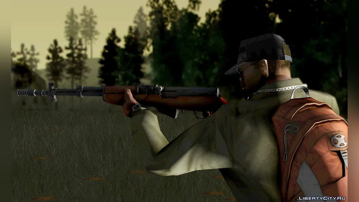 СКС (Самозарядный Карабин Симонова) / GTA San Andreas