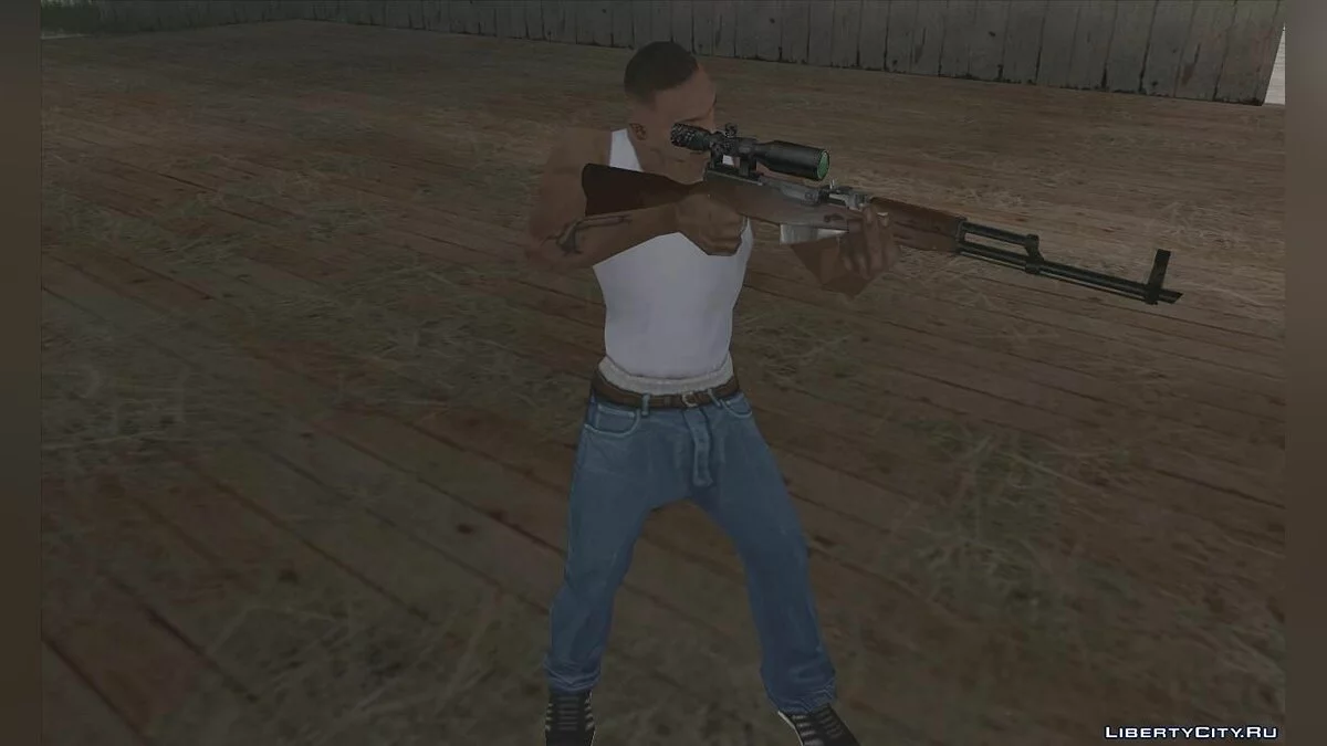 СКС с оптическим прицелом / GTA San Andreas
