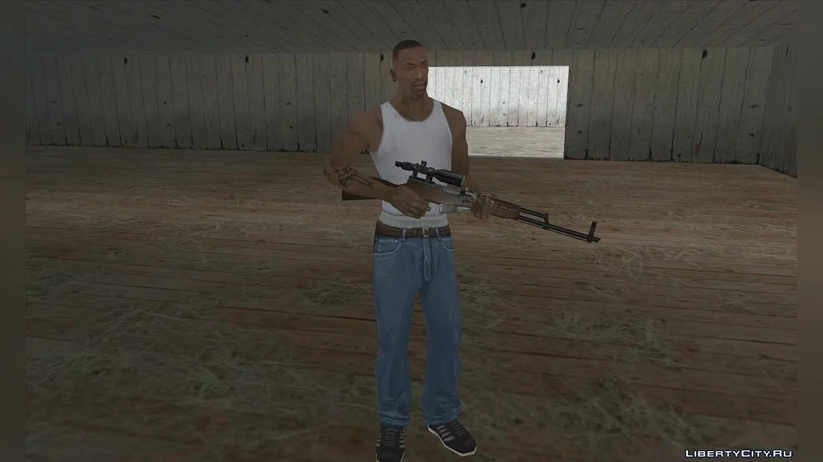 СКС с оптическим прицелом / GTA San Andreas