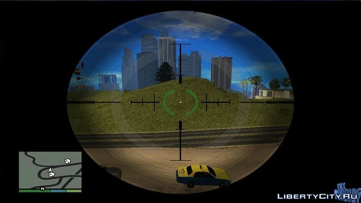 GTA V Sniper Rifle and Sniper Scope / GTA San Andreas