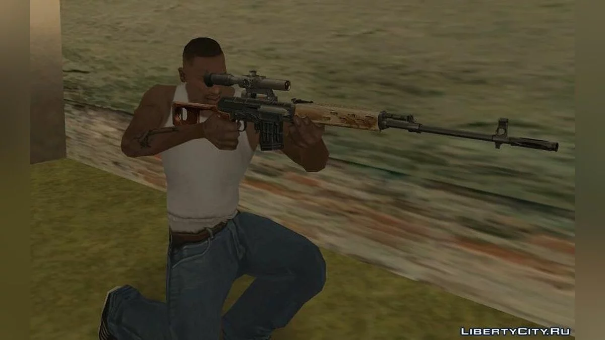 Снайперская Винтовка Драгунова / GTA San Andreas