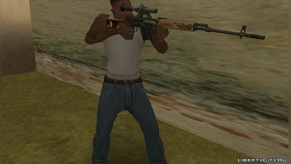 Снайперская Винтовка Драгунова / GTA San Andreas