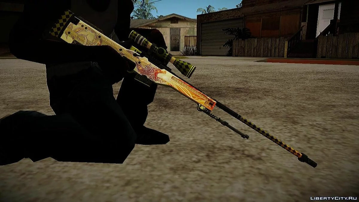 AWP Dragon Lore / GTA San Andreas