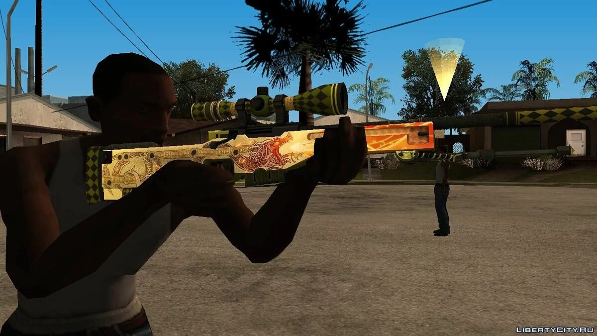 AWP Dragon Lore / GTA San Andreas