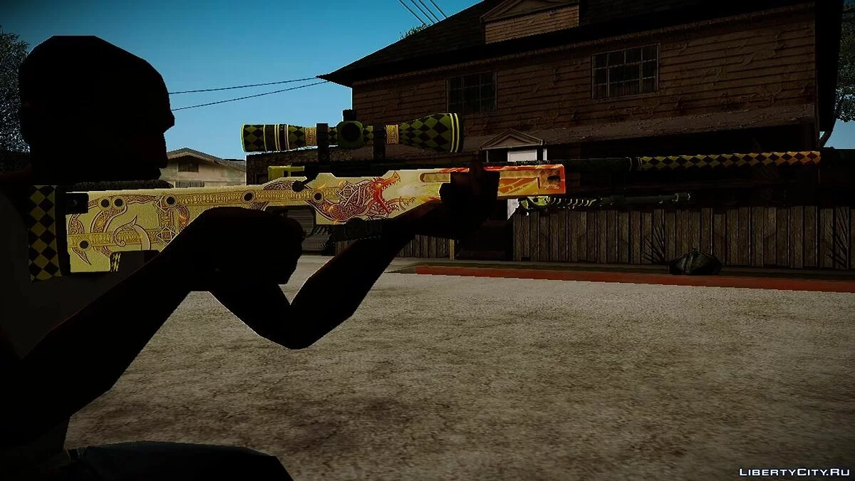 AWP Dragon Lore / GTA San Andreas