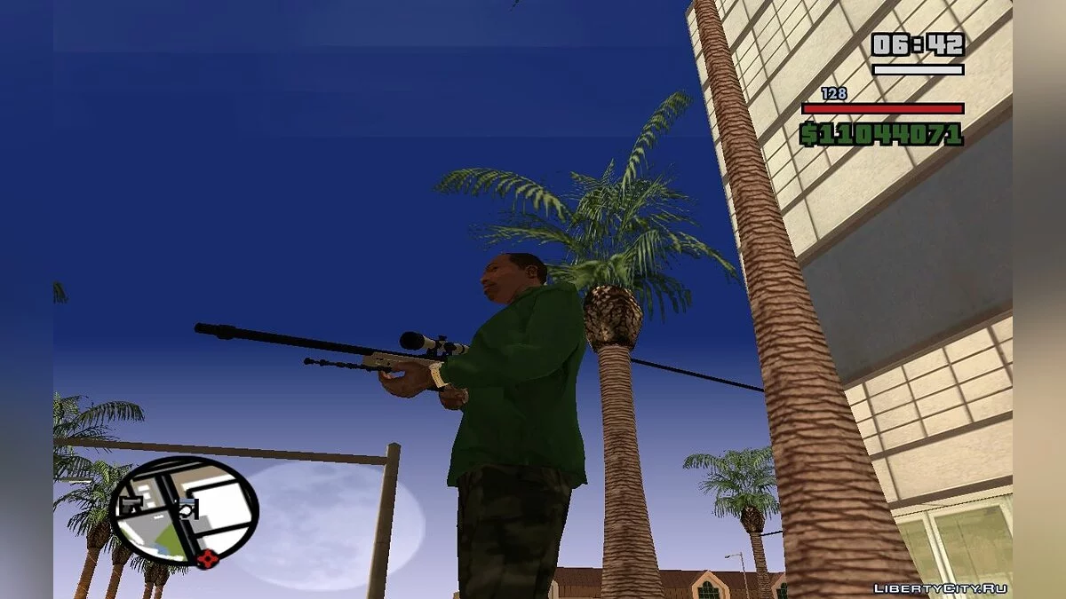 Accuracy International Arctic Warfare Desert Camo / GTA San Andreas