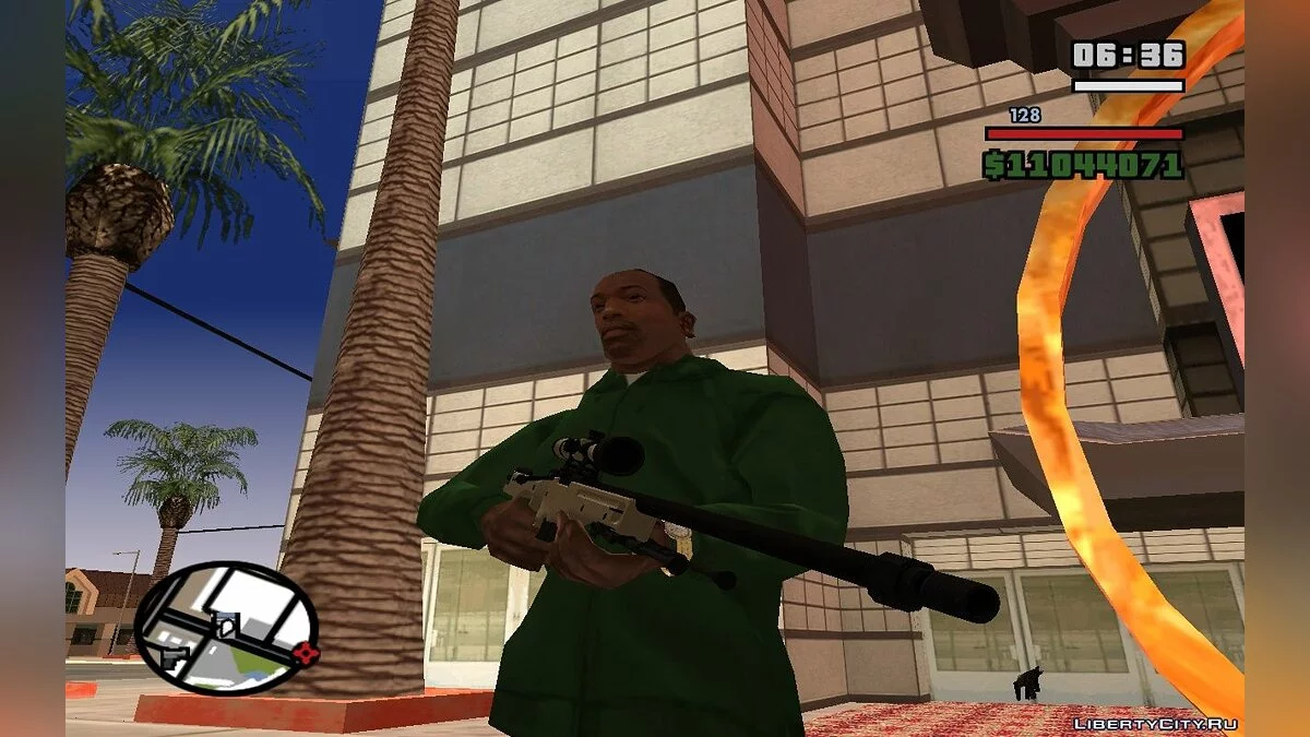 Accuracy International Arctic Warfare Desert Camo / GTA San Andreas