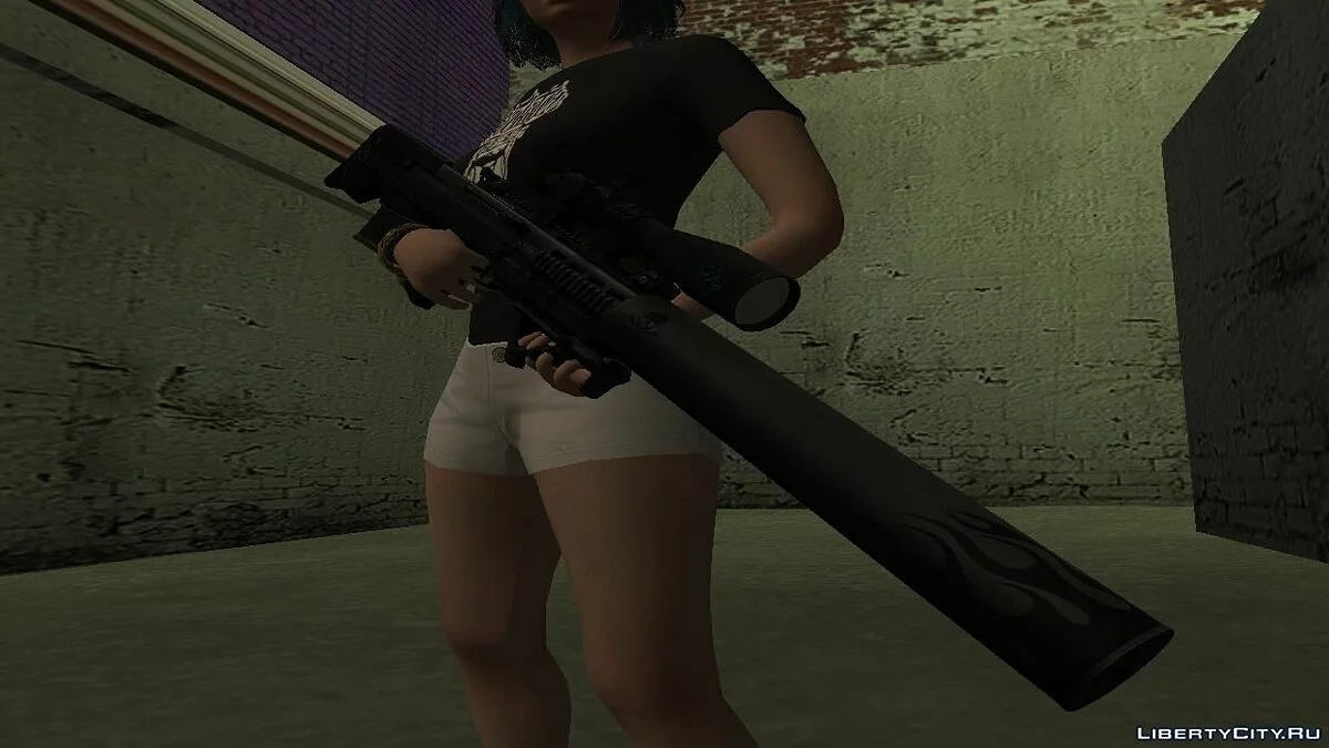 VKS sniper rifle / GTA San Andreas