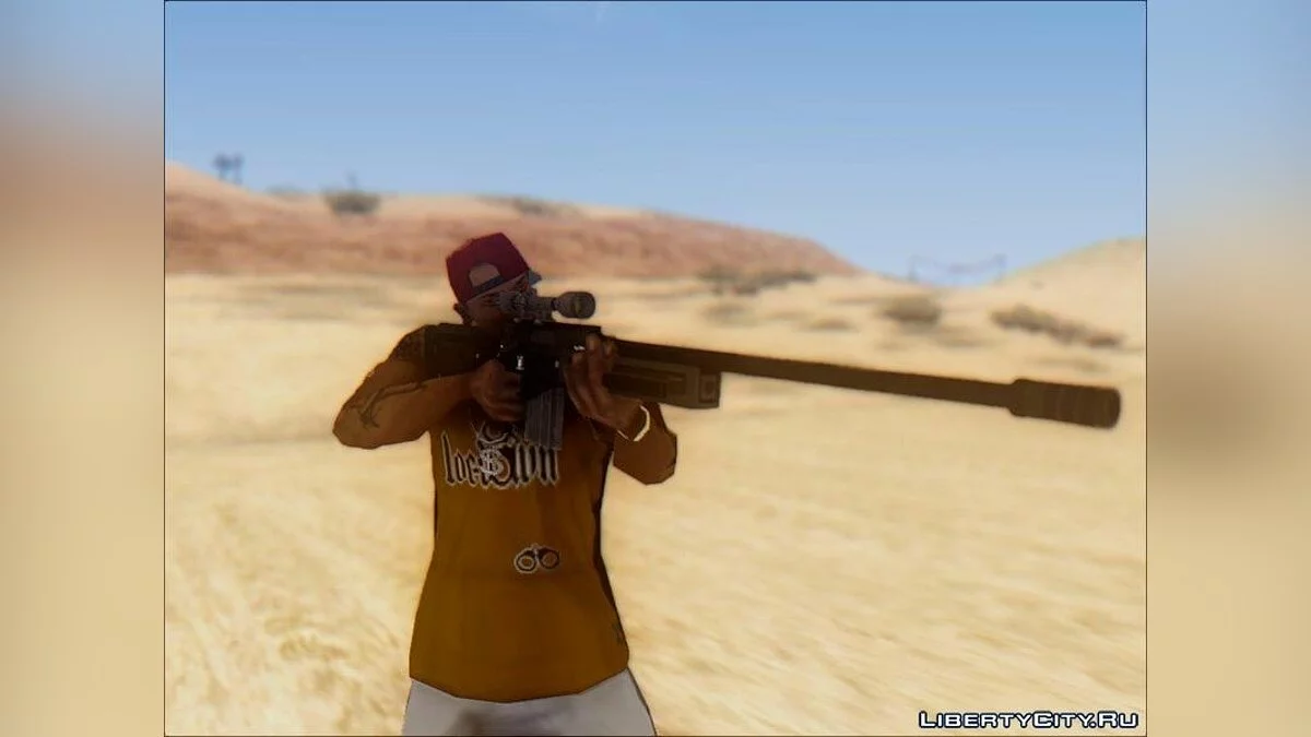 GTA V Shrewsbury Sniper Rifle / GTA San Andreas