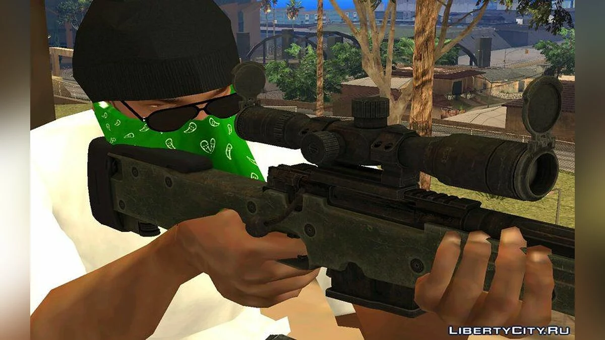 L96 Sniper Rifle / GTA San Andreas