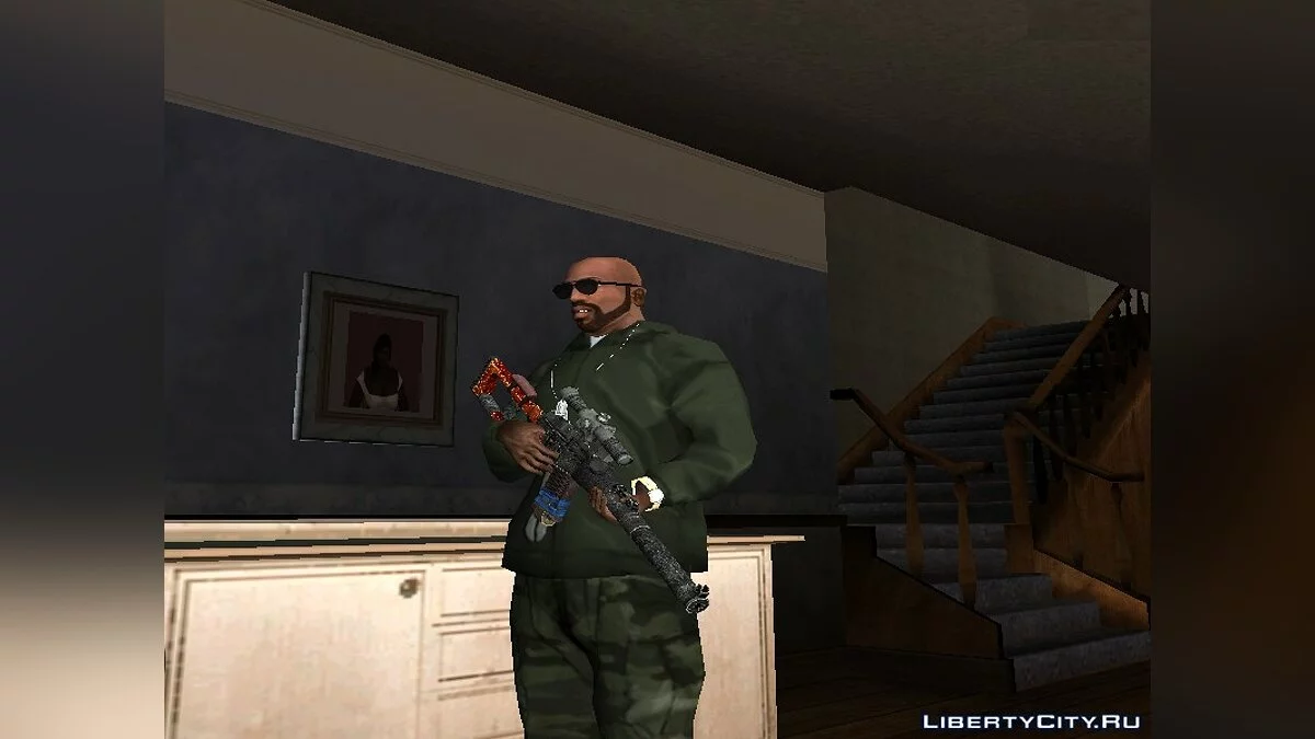 ВСС Винторез Призрака из S.T.A.L.K.E.R. / GTA San Andreas