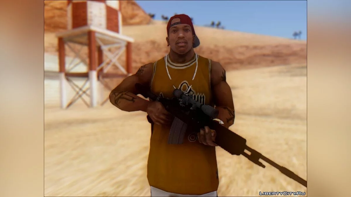 GTA V Vom Feuer Marksman Rifle / GTA San Andreas