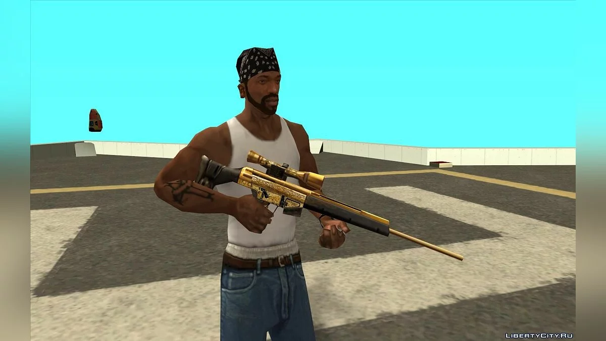 SFPH Playpark/Gold PSG-1 / GTA San Andreas