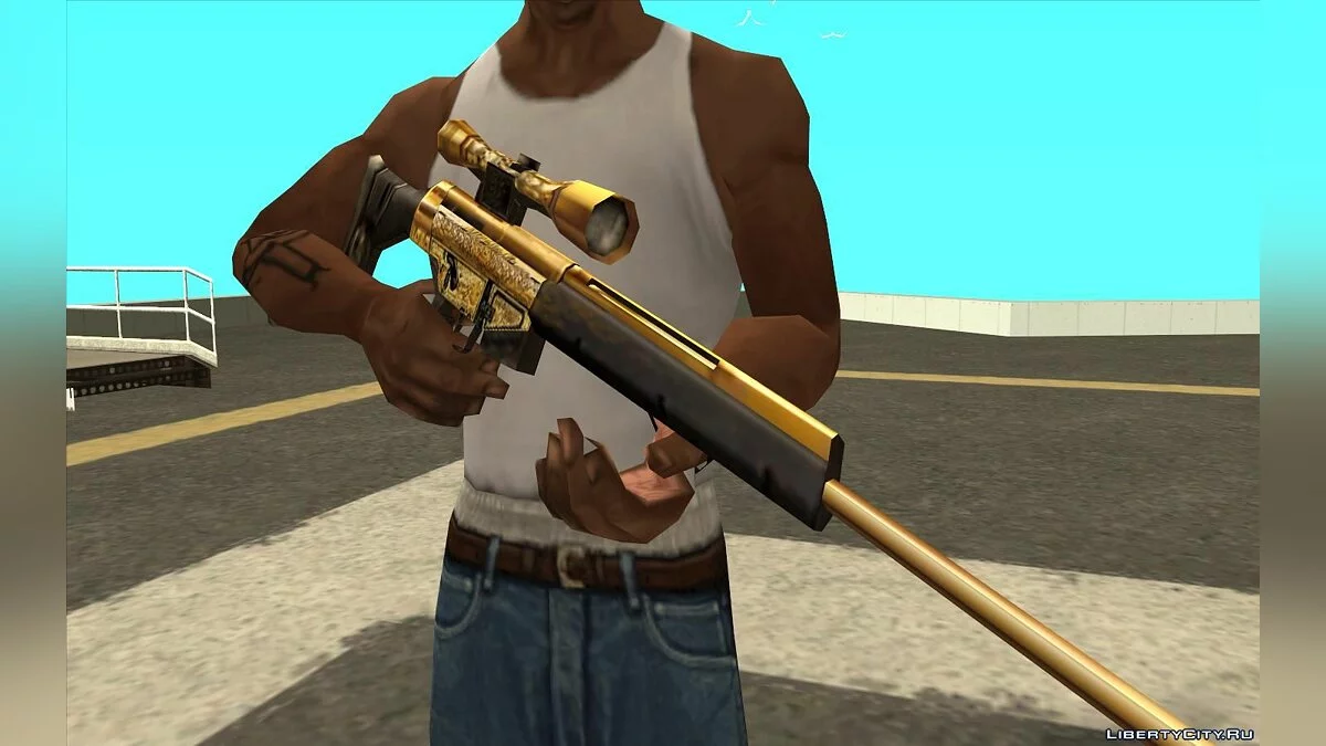 SFPH Playpark/Gold PSG-1 / GTA San Andreas