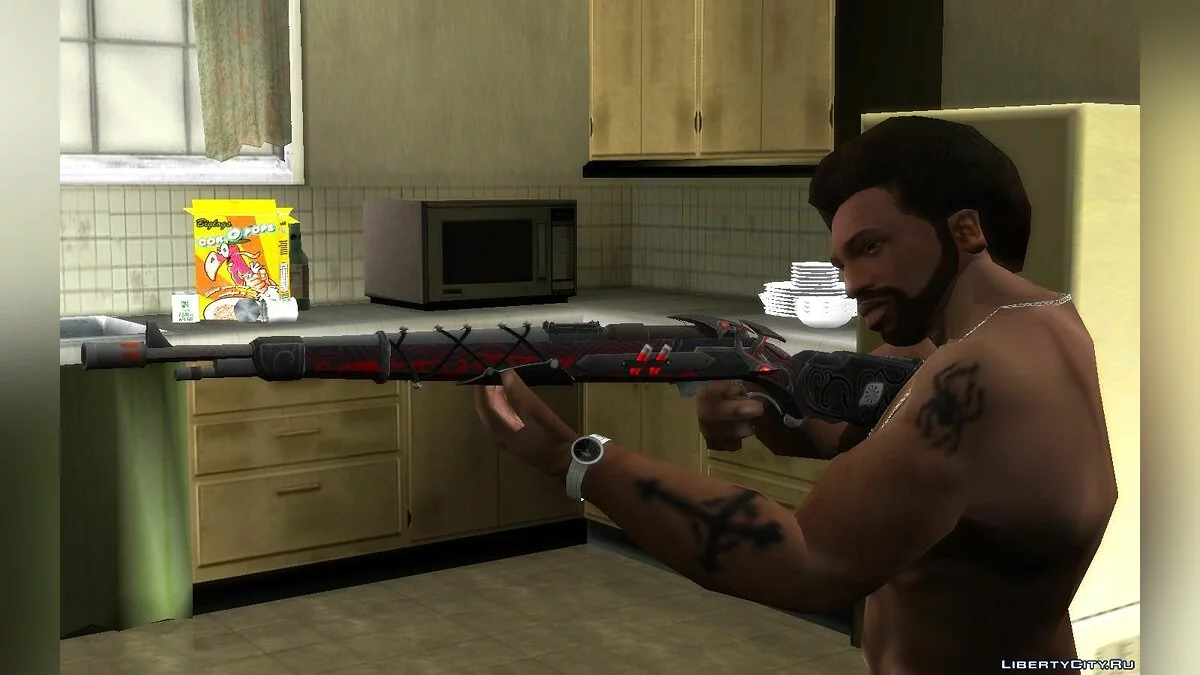 Kar98 REPEATER из игры Rules of Survival / GTA San Andreas
