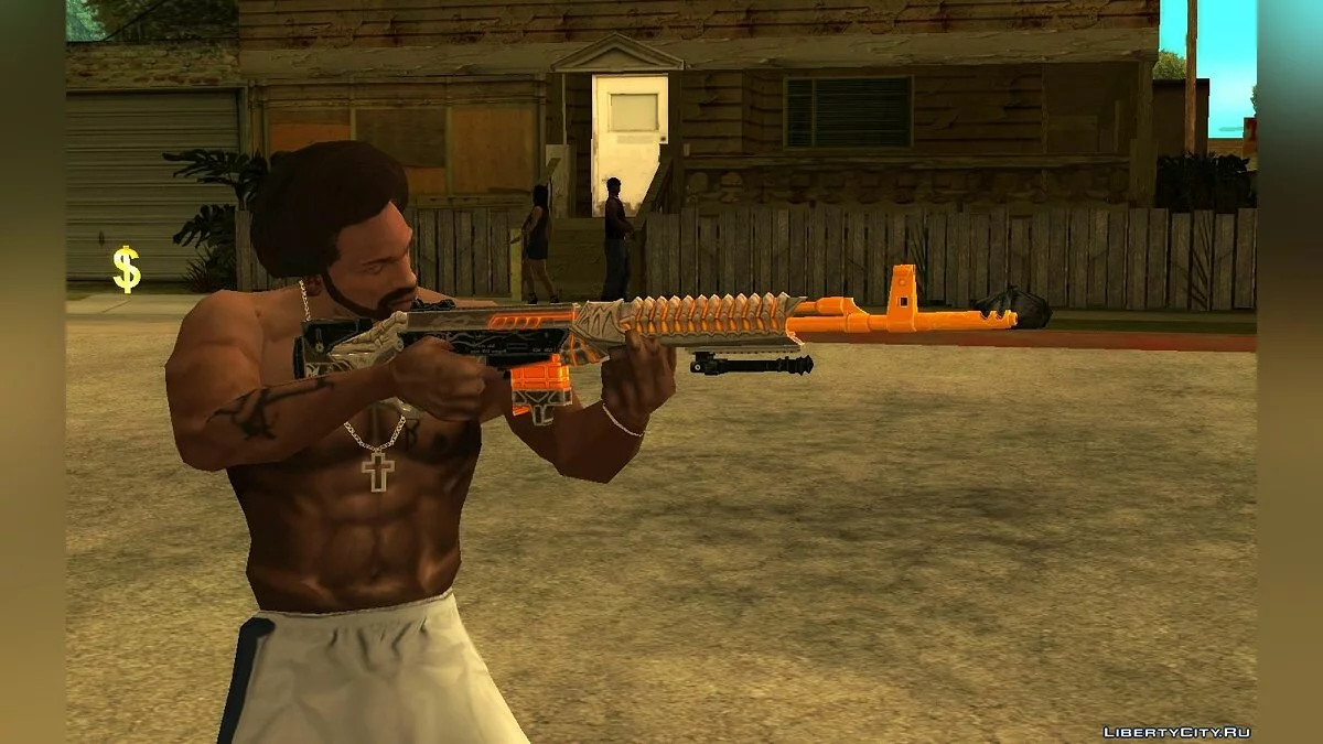 SVD Skull Splitter из игры Rules of Survival / GTA San Andreas