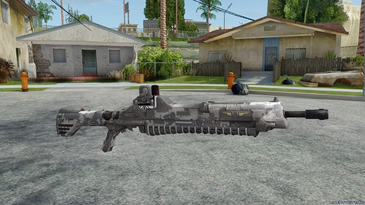 RAPTOR X R1 из Dead Effect 2 / GTA San Andreas