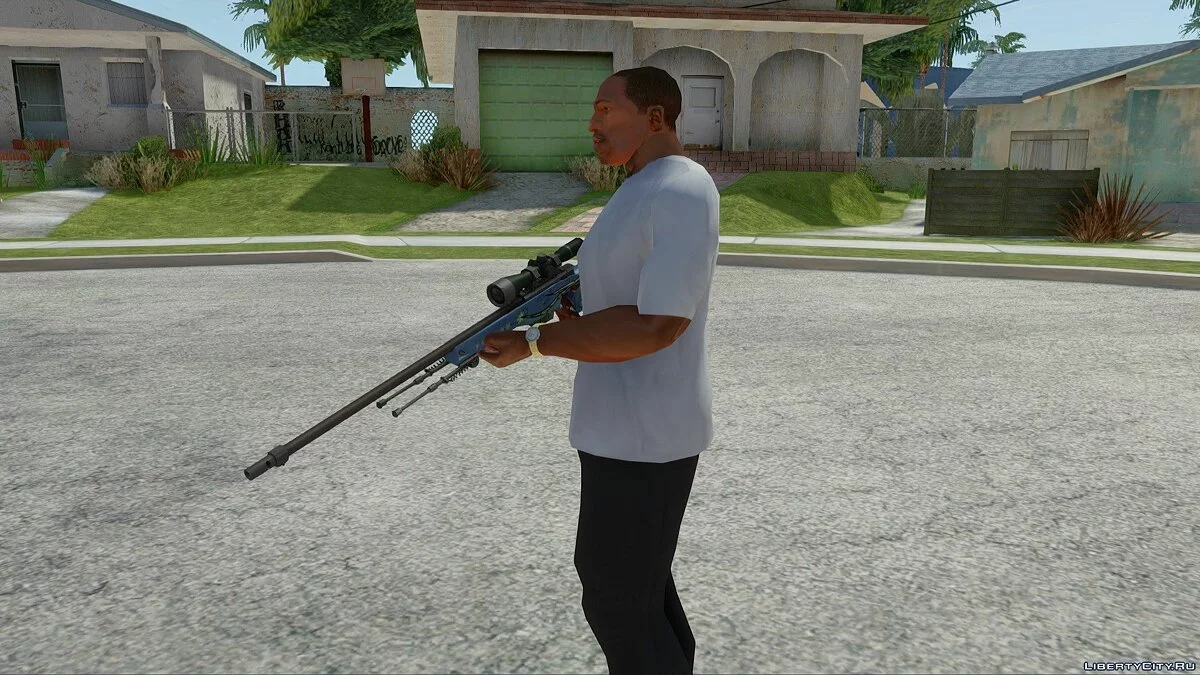 AWP Кортисейра из CS:GO / GTA San Andreas
