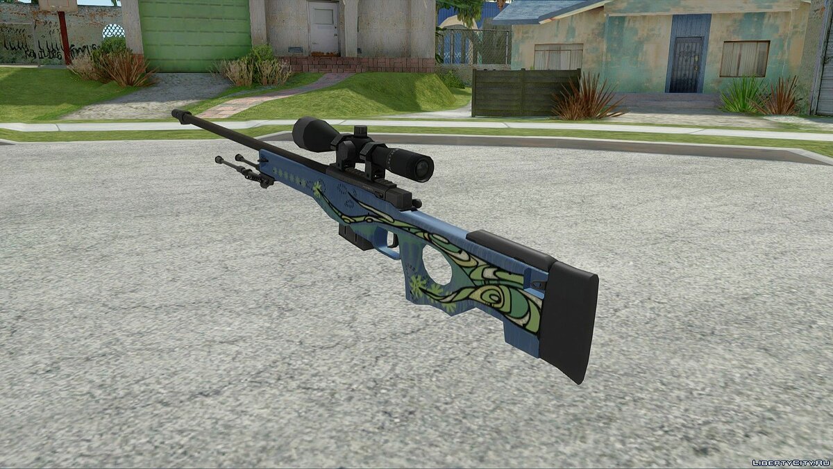 Скачать AWP Кортисейра из CS:GO для GTA San Andreas