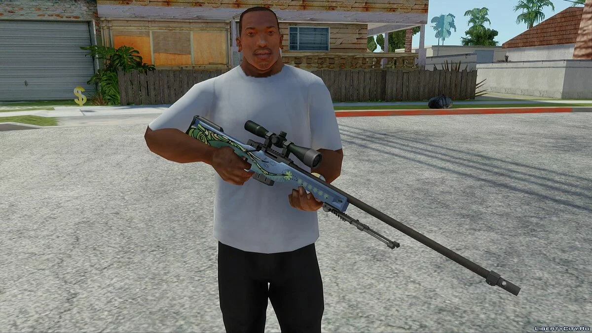 AWP Кортисейра из CS:GO / GTA San Andreas