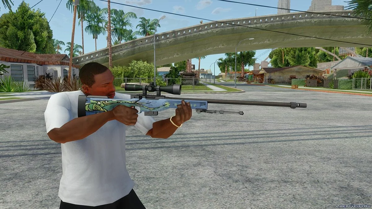 AWP Кортисейра из CS:GO / GTA San Andreas