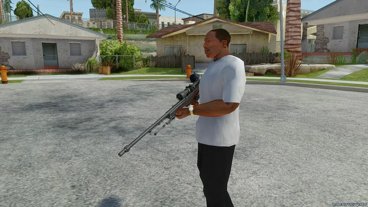 AWP Красная линия из CS:GO / GTA San Andreas