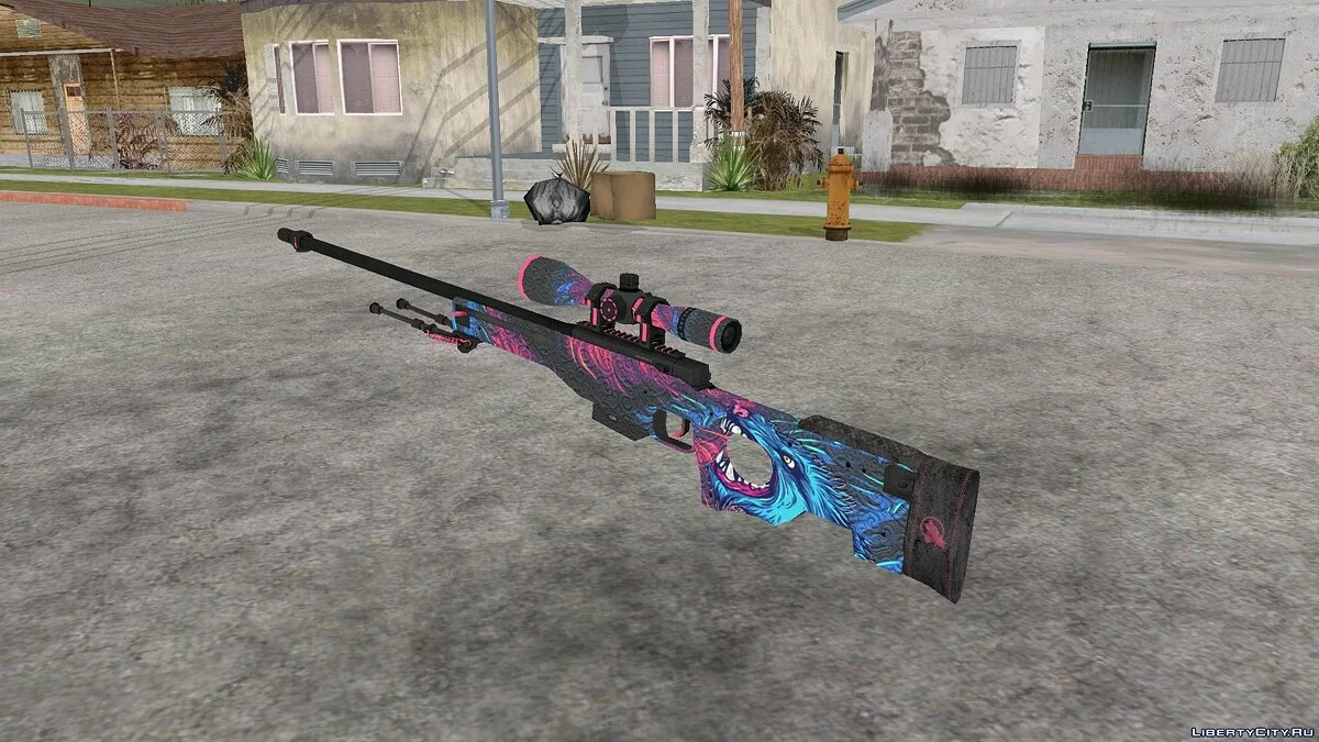AWP Blue Wolf eLite / GTA San Andreas