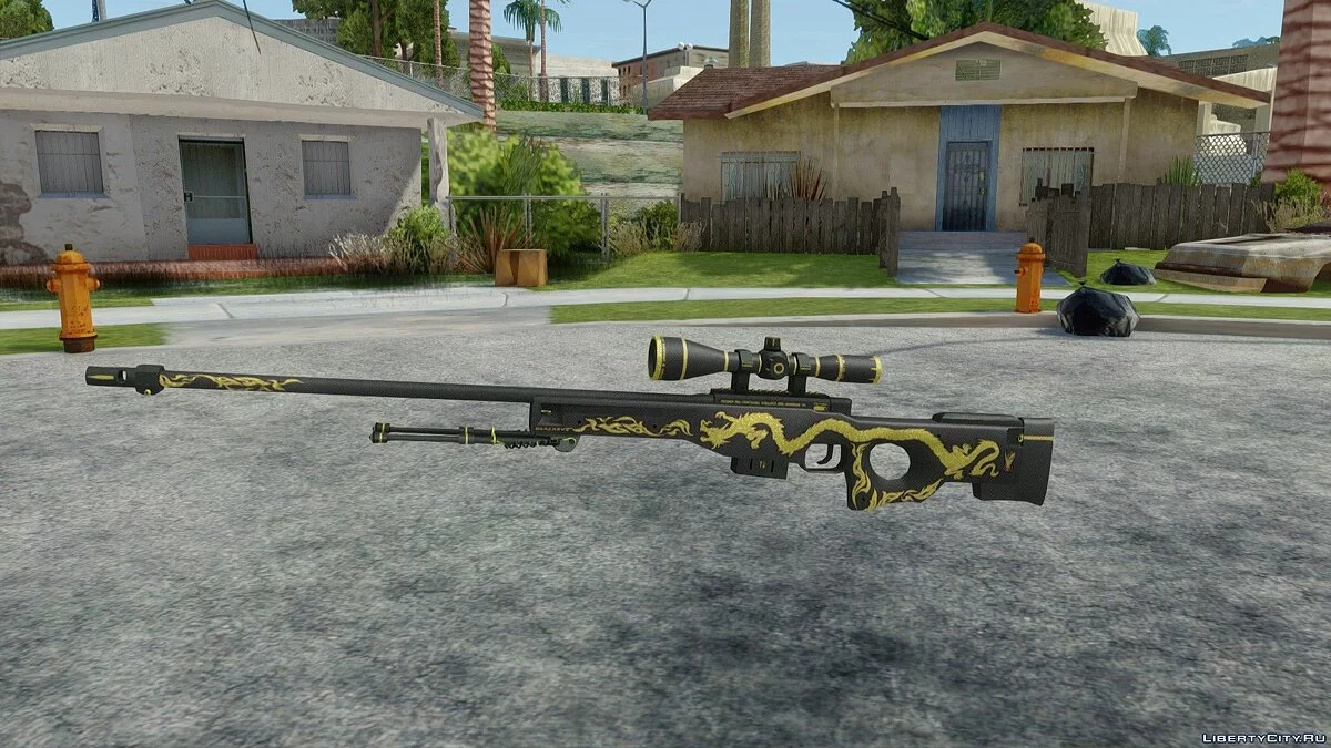 AWP Dracarys / GTA San Andreas