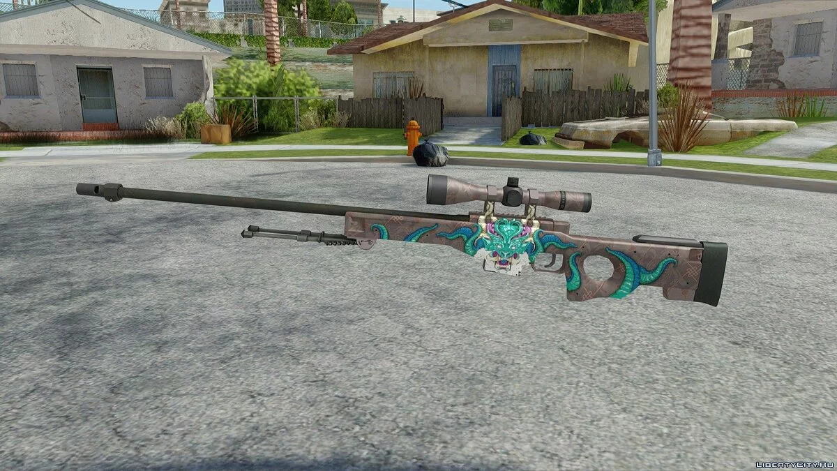 AWP Kyoto craftsman / GTA San Andreas