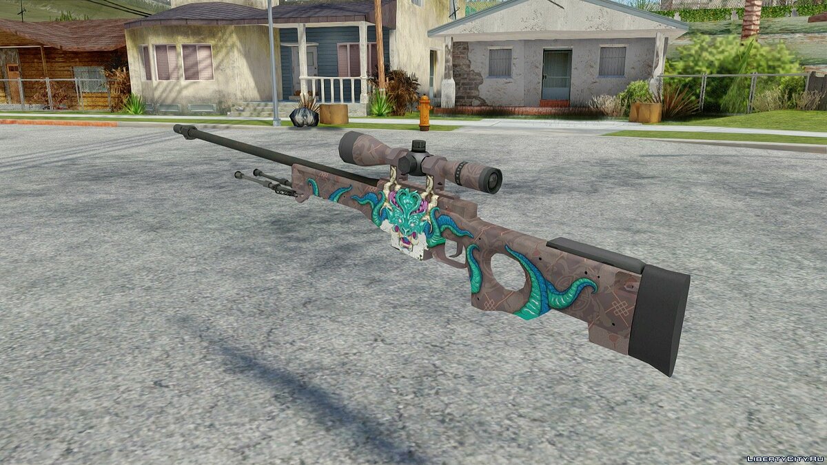 Скачать AWP Kyoto craftsman для GTA San Andreas