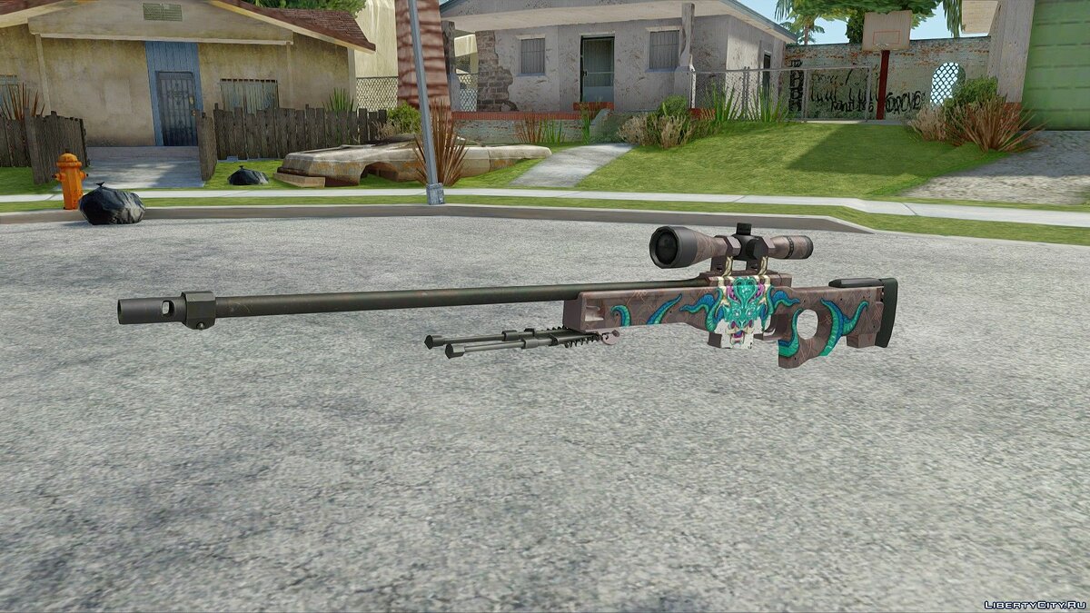 Скачать AWP Kyoto craftsman для GTA San Andreas