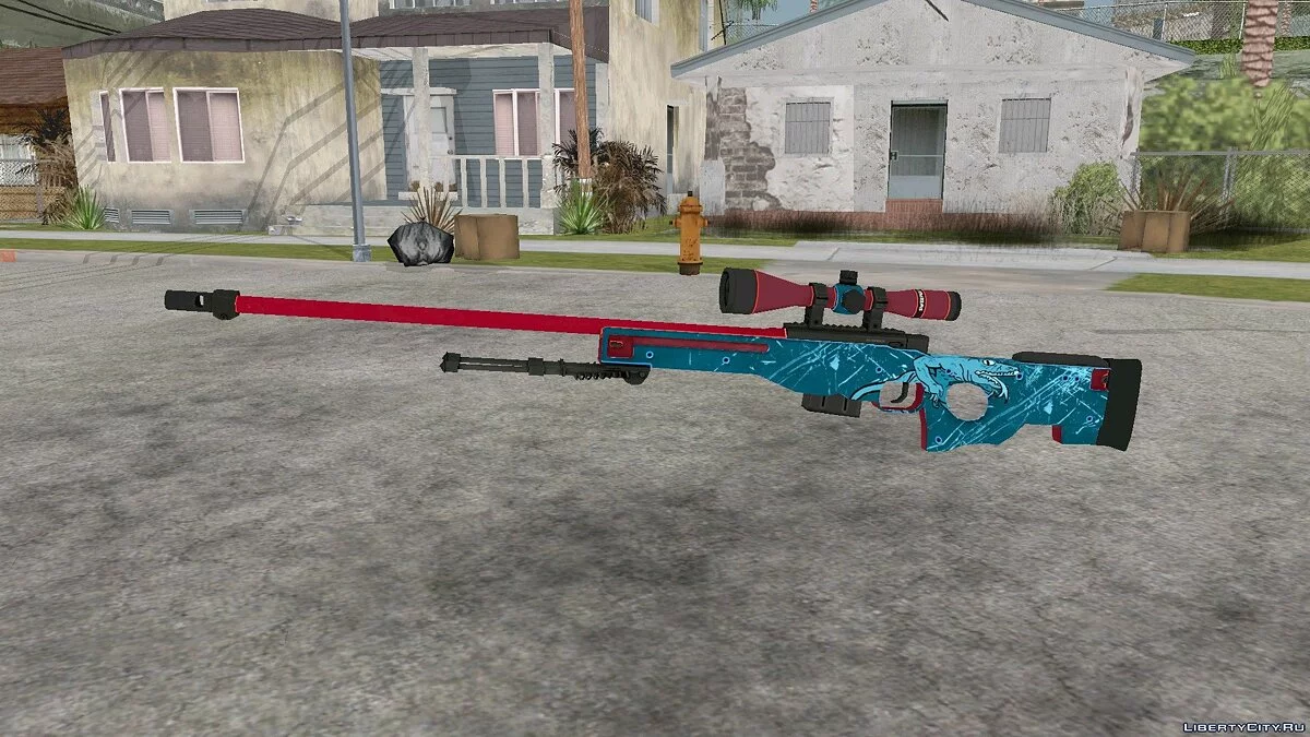 AWP Blue Lizard / GTA San Andreas