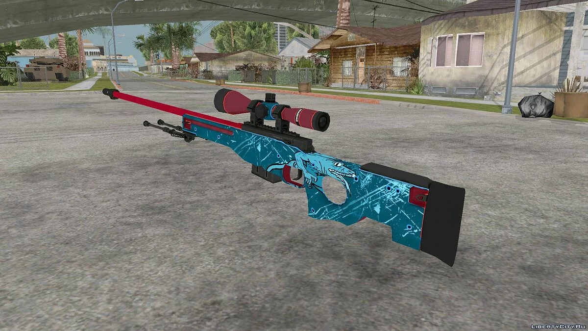AWP Blue Lizard / GTA San Andreas