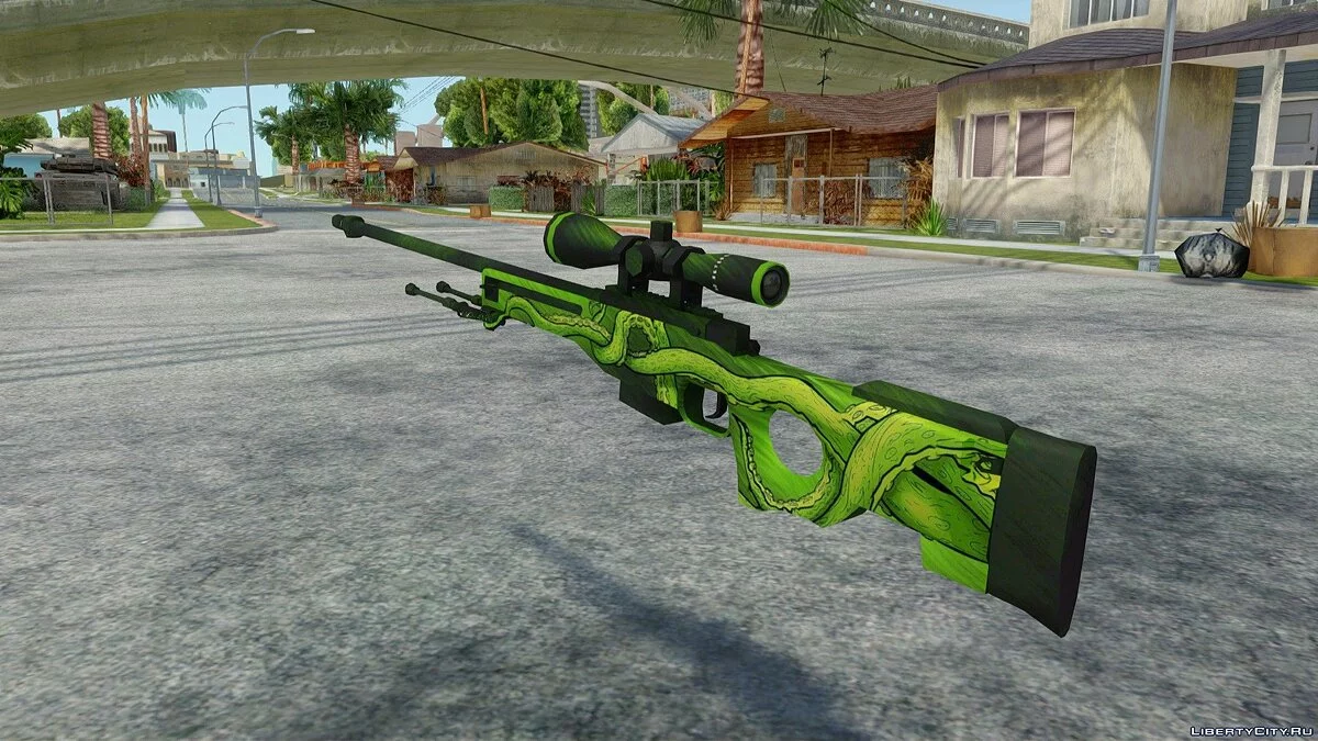 AWP Tendrils of terror / GTA San Andreas