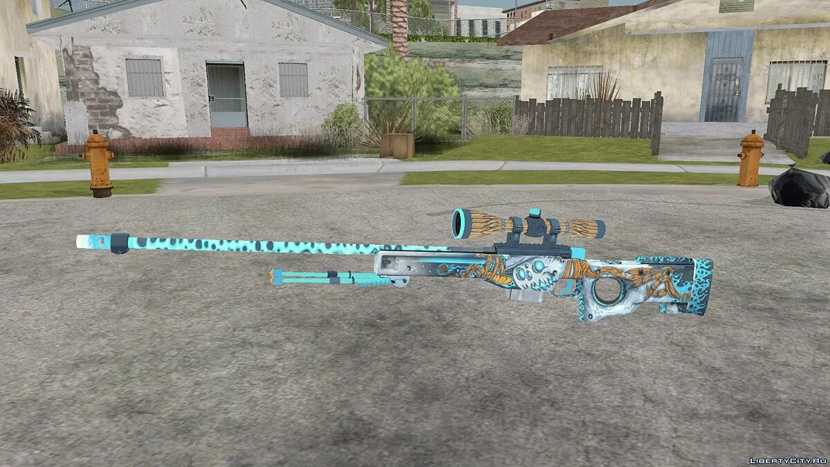 AWP Snowman / GTA San Andreas