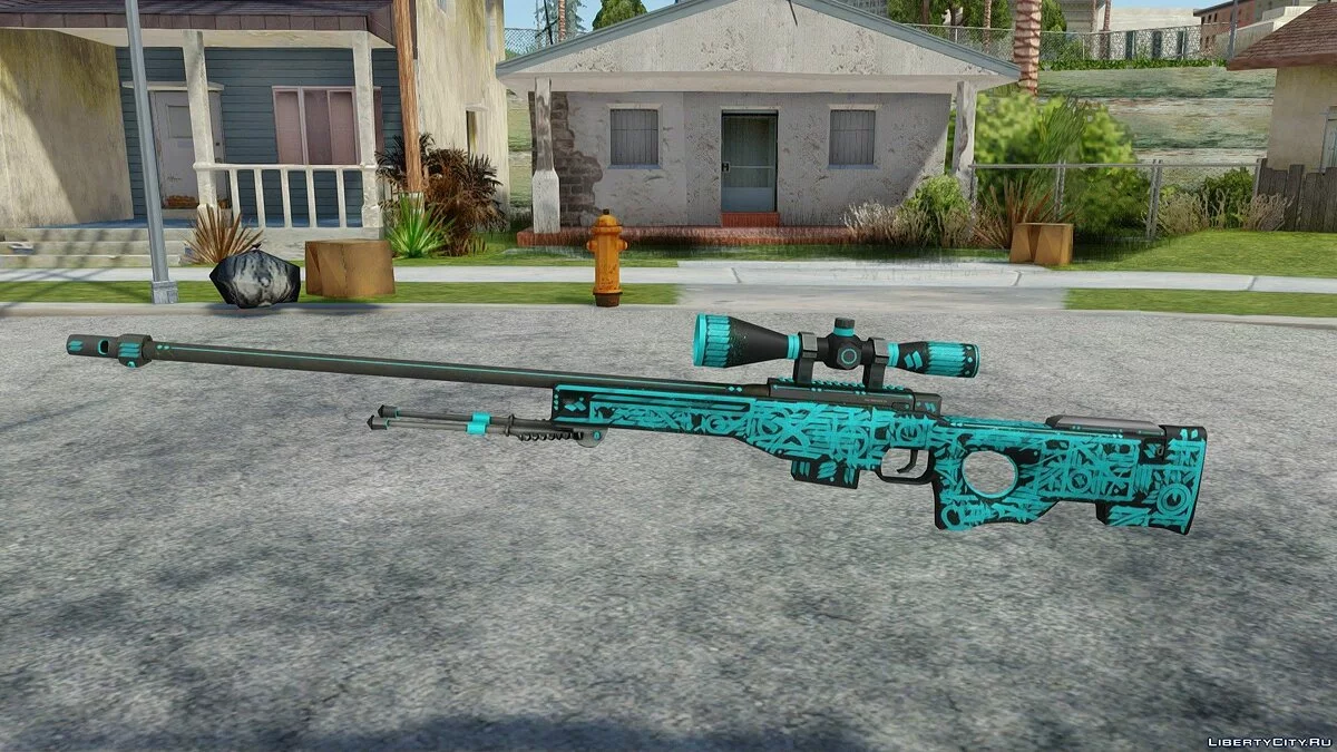 AWP Handwritten / GTA San Andreas