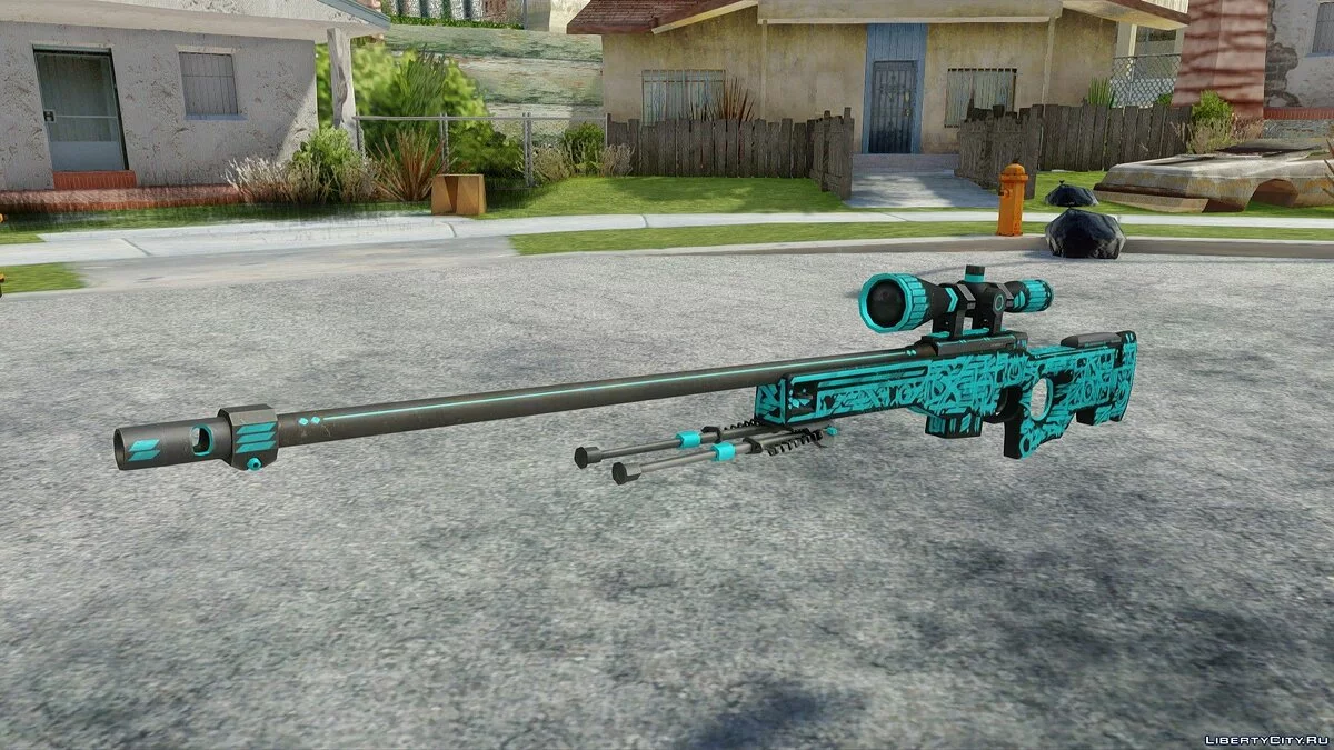 AWP Handwritten / GTA San Andreas