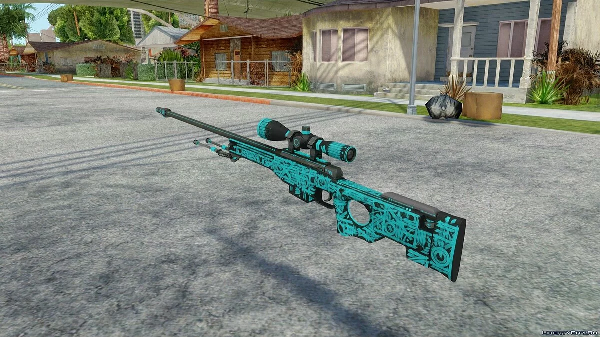 AWP Handwritten / GTA San Andreas