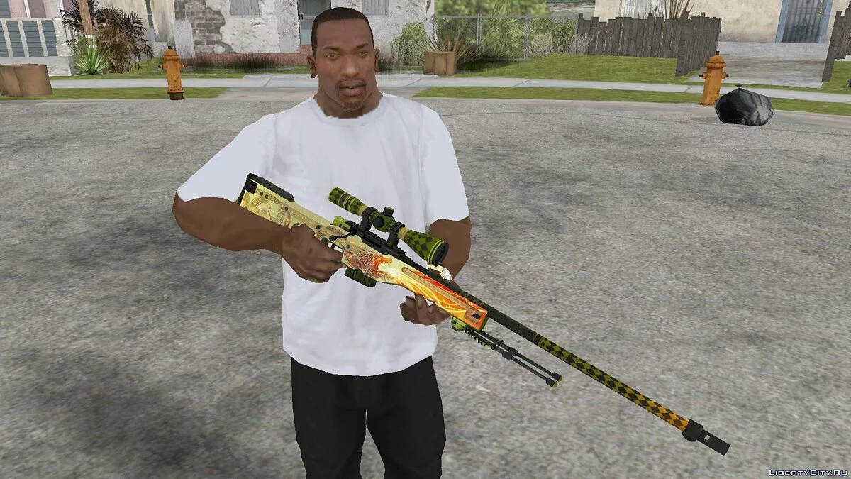 AWP Dragon Lore / GTA San Andreas