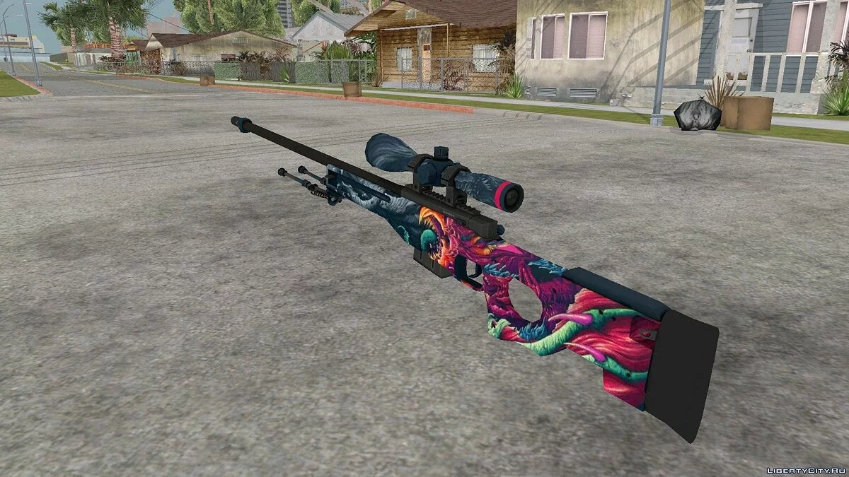AWP Скоростной зверь / GTA San Andreas
