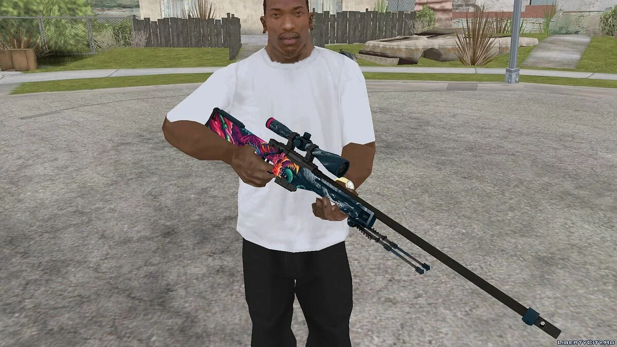 AWP Скоростной зверь / GTA San Andreas