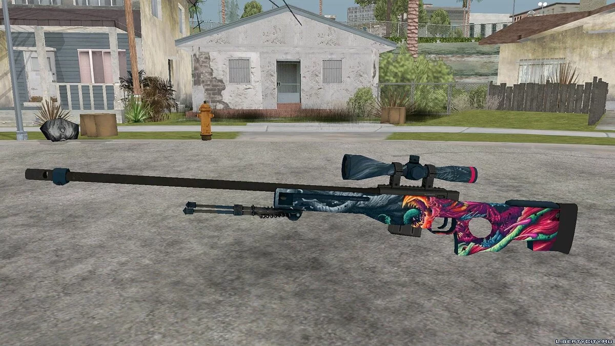 AWP Скоростной зверь / GTA San Andreas