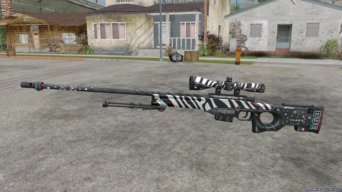 AWP Chromatic Aberration / GTA San Andreas