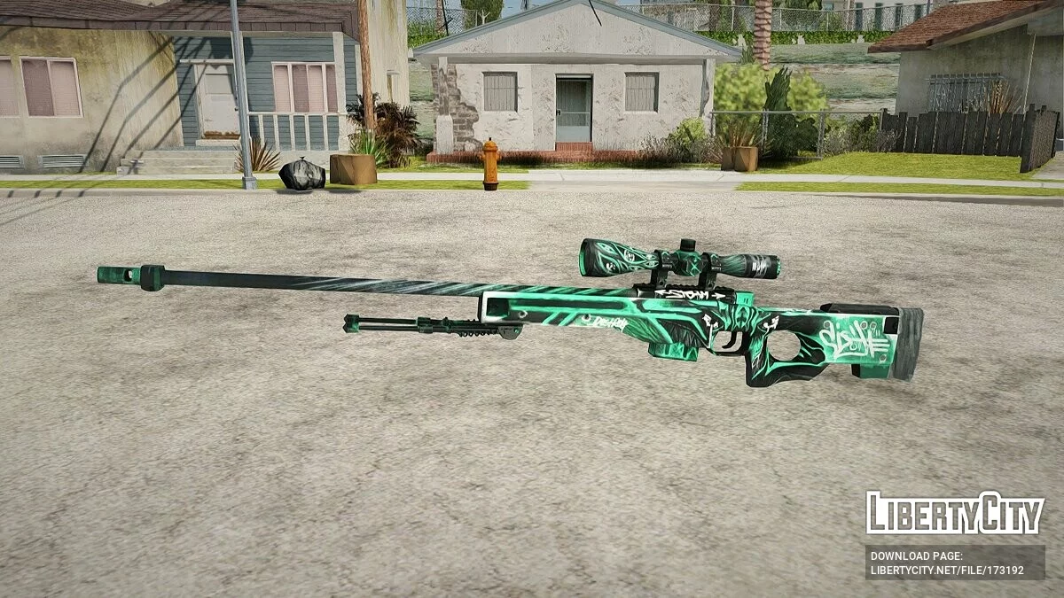 AWP Toxic Goblin / GTA San Andreas