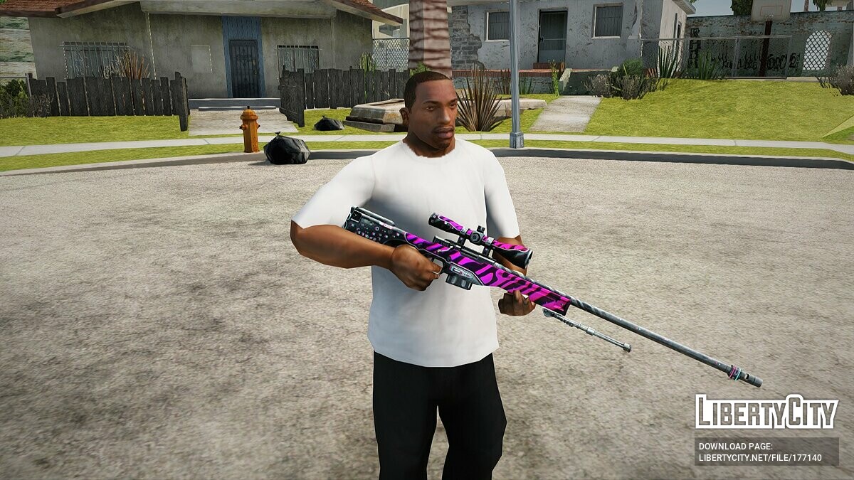 Скачать AWP Chromatic Aberration для GTA San Andreas