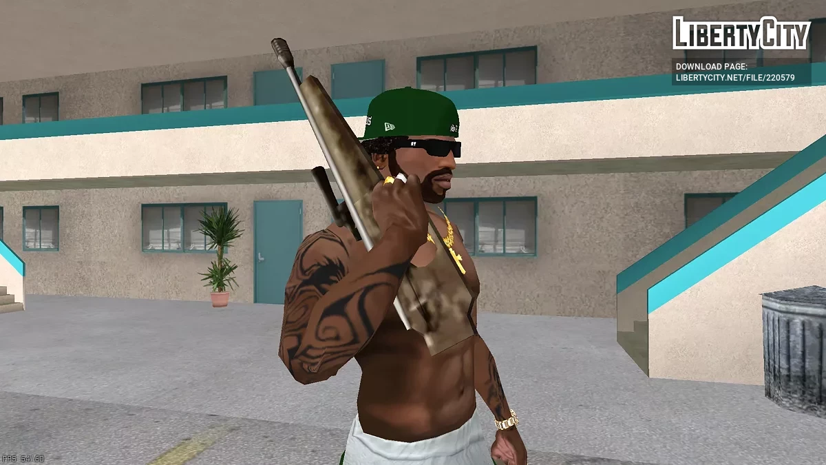 Харрис М-92 / GTA San Andreas