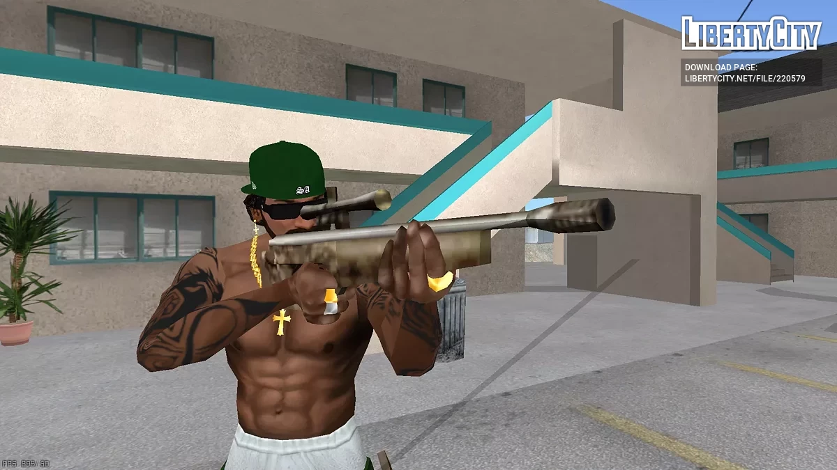 Харрис М-92 / GTA San Andreas